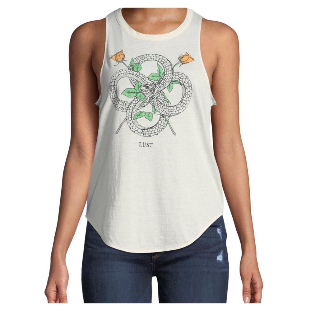 Chaser Snakes & Roses Lust Tank - Picture 1 of 4